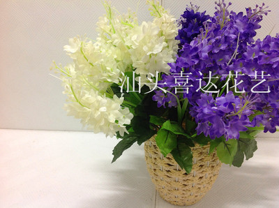 2013新款5叉5頭風信子仿真花 汕頭廠家直銷，品質與價格的雙重優(yōu)勢